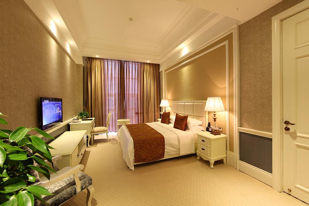Blue Sky Hotel Yantai Exterior foto